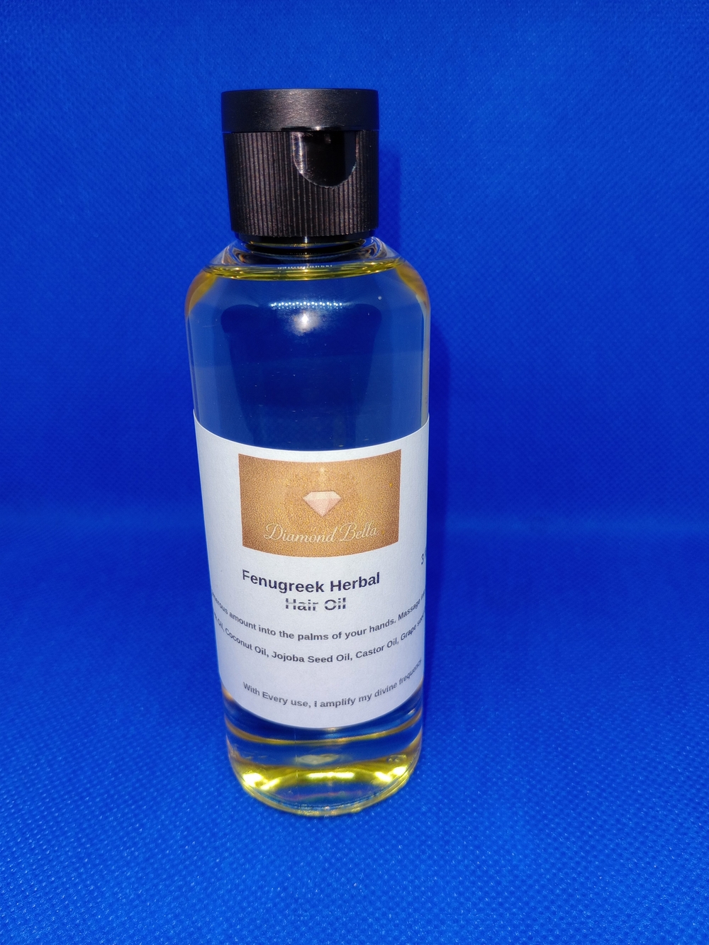 Diamond Bella Fenugreek Herbal Hair Oil 3 Fl Oz